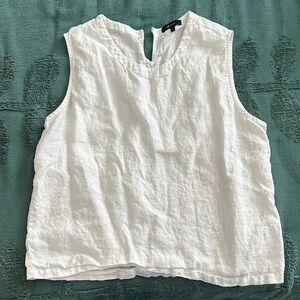 Quince linen tank large